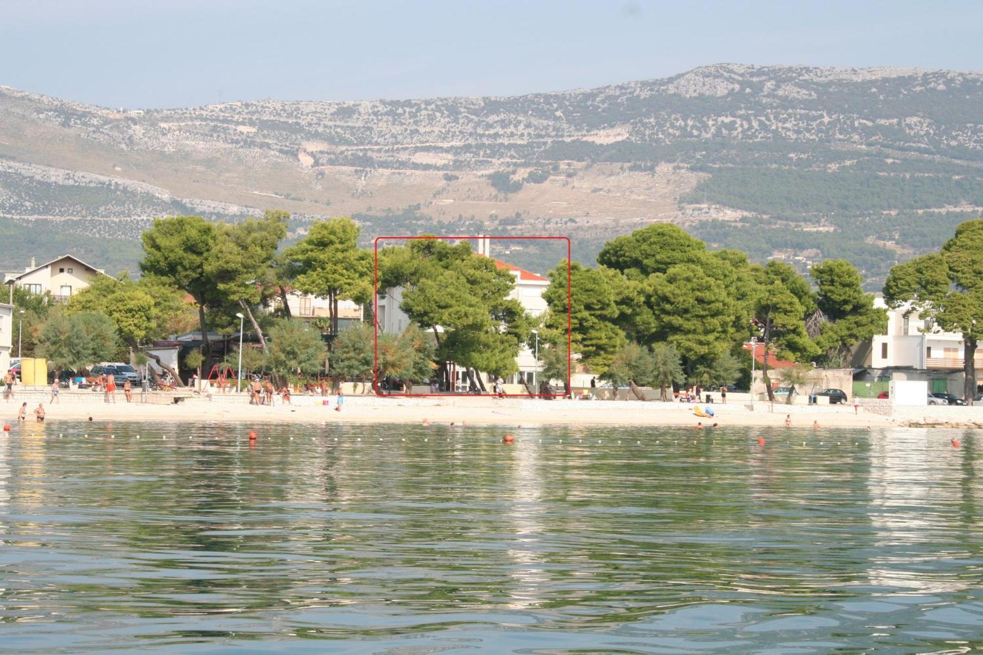 Beachfront Apartments Gabine Kaštela Exteriör bild